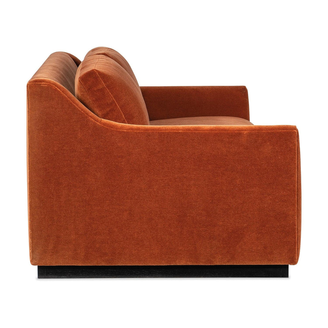 Sophia Slope Arm Bench Seat Sofa