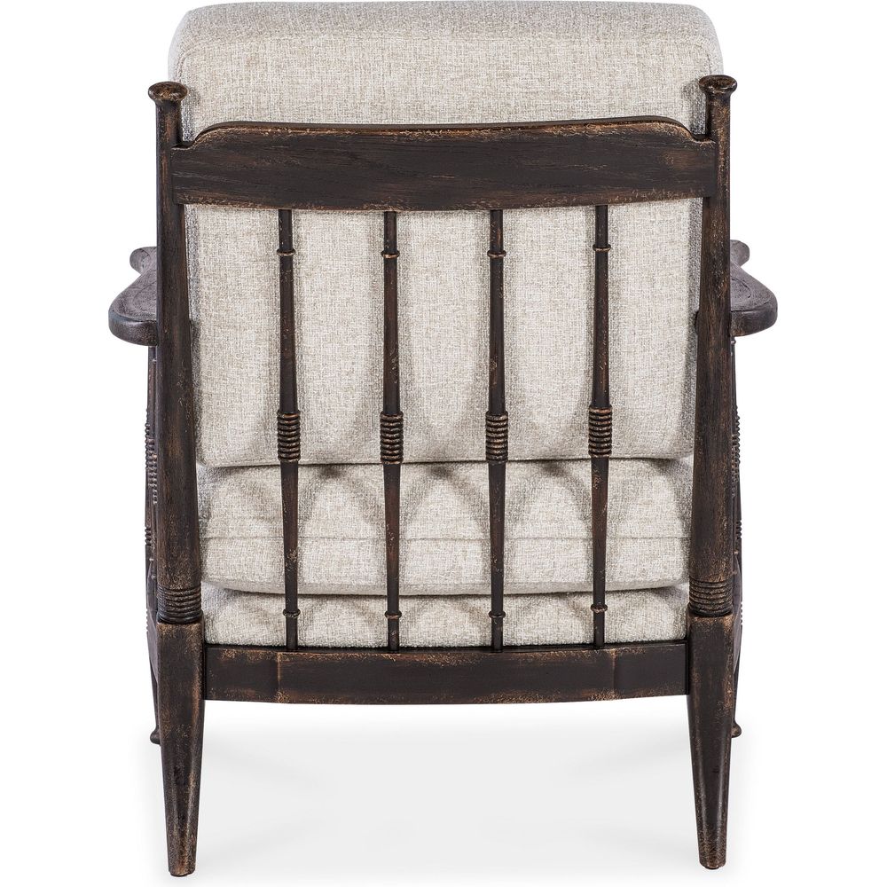 Prairie Upholstered Chair - Dark Wood