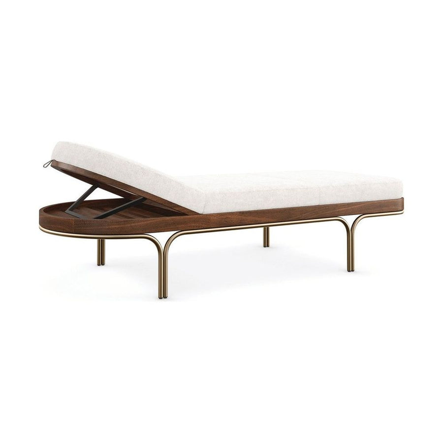 Chaise Lounges & Daybeds Tempo Chaise - Brown, Bronze
