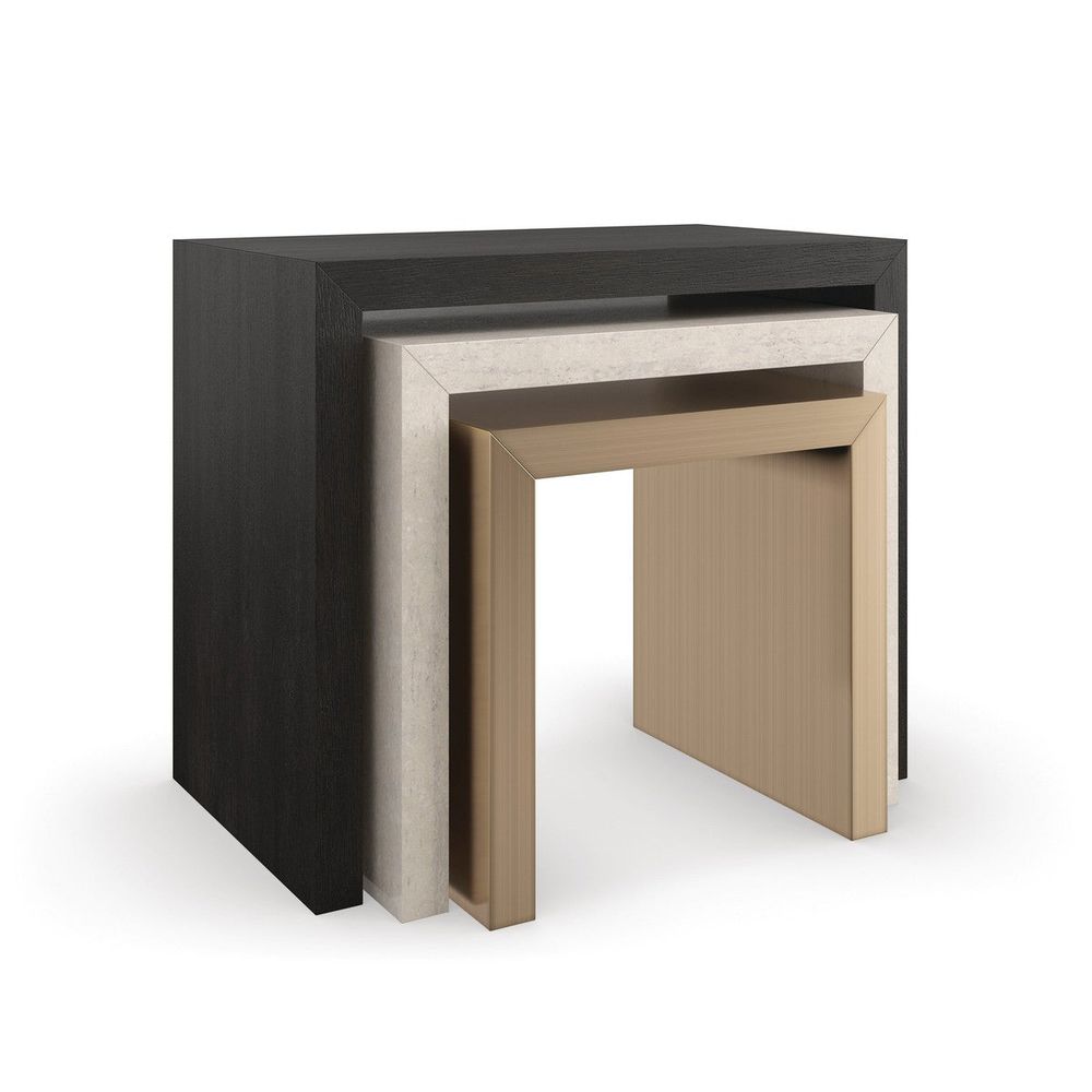 Blend Nesting Table Large - Grey