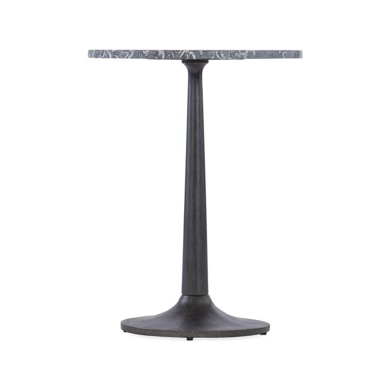 Iris Marble & Metal Drink Table