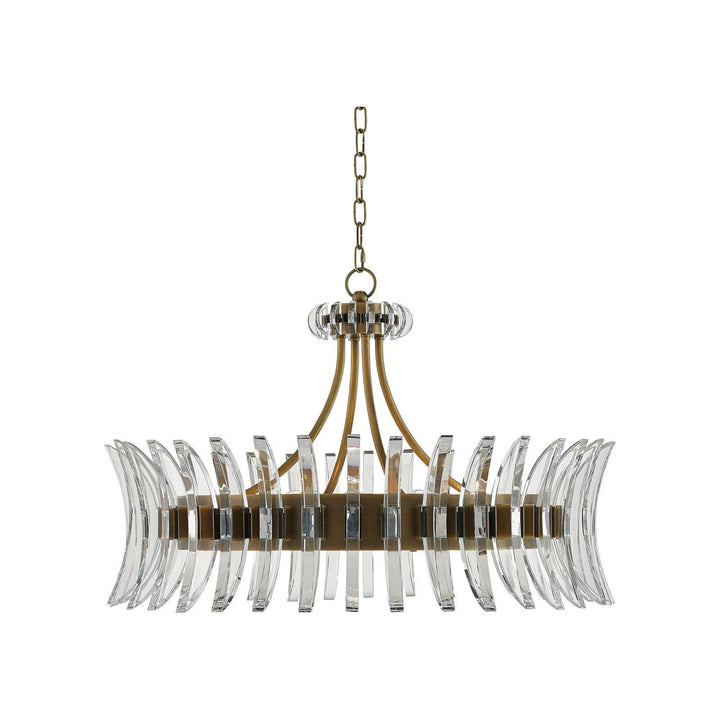 Coquette Brass Chandelier