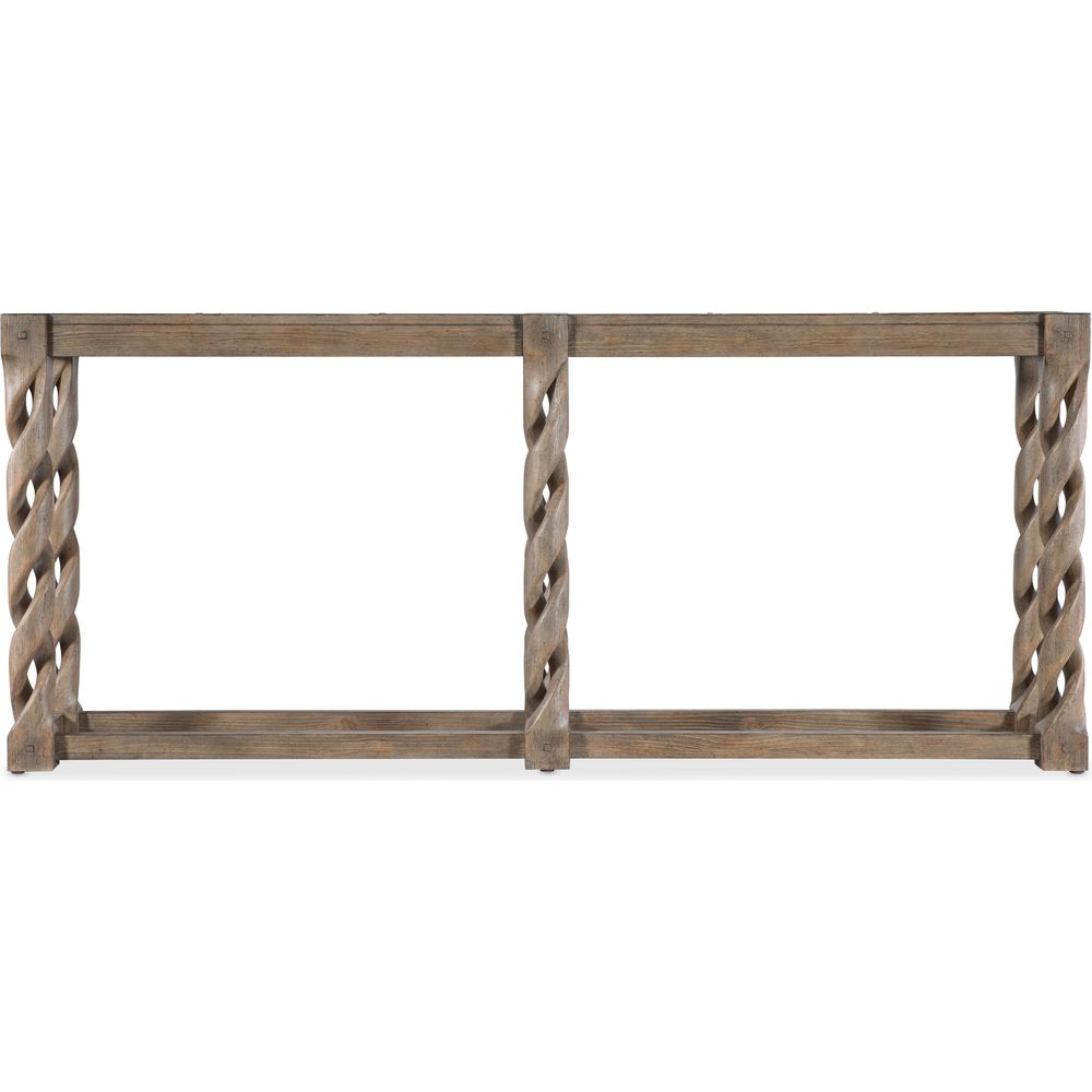 Console Tables Emporium Jack O'bein Long Skinny Console - Medium Wood