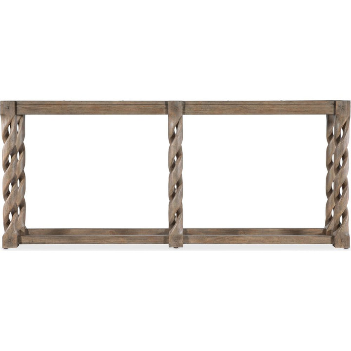 Console Tables Emporium Jack O'bein Long Skinny Console - Medium Wood