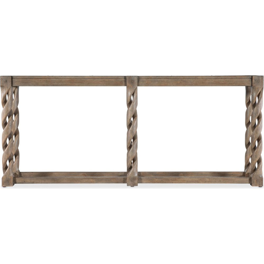 Console Tables Emporium Jack O'bein Long Skinny Console - Medium Wood