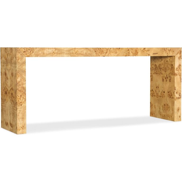 Leander Burl Console Table