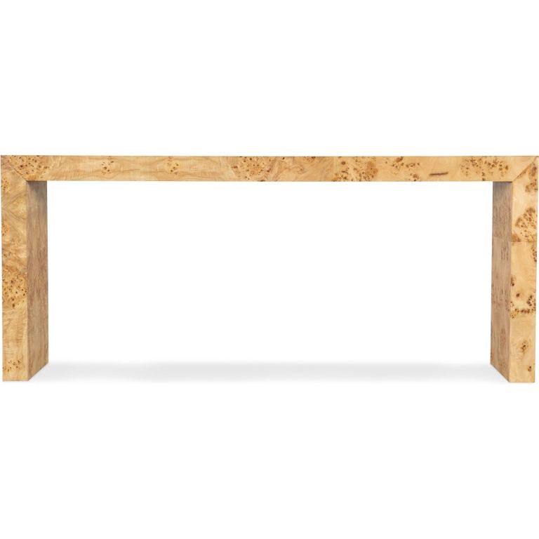 Leander Burl Console Table