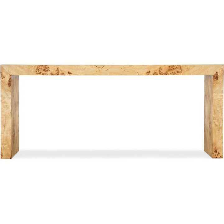 Leander Burl Console Table