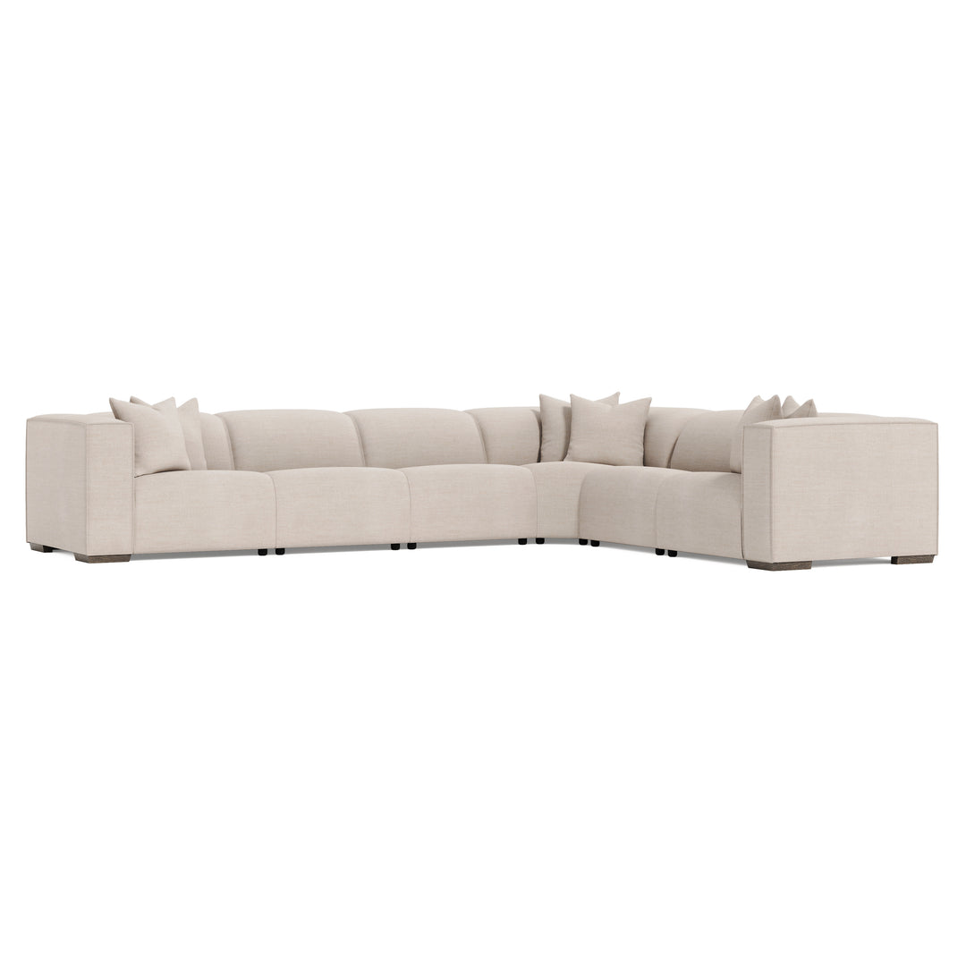 6 Piece Right-Facing Bliss Fabric Power Motion Sectional Recliner