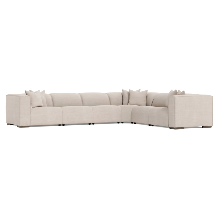 6 Piece Right-Facing Bliss Fabric Power Motion Sectional Recliner