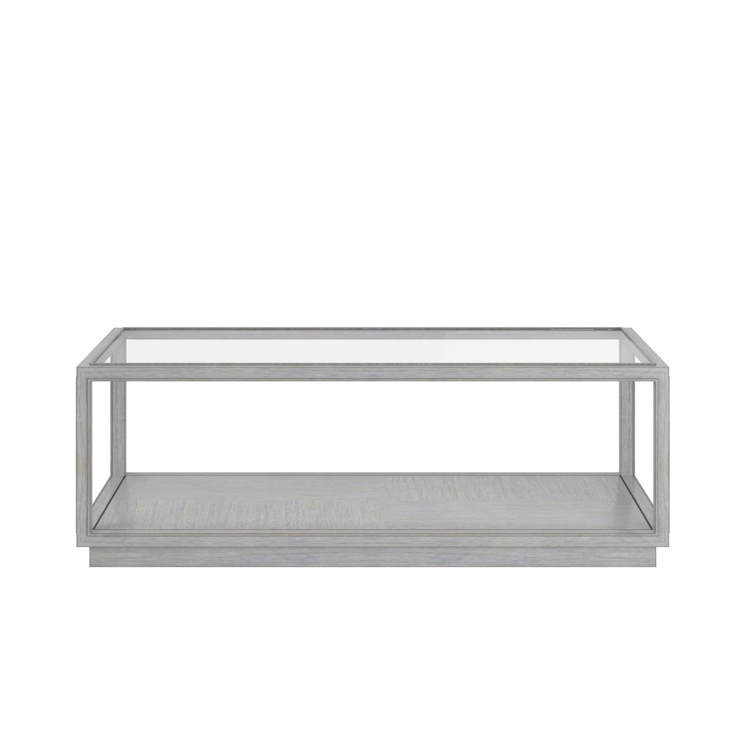 Glaze Rectangular Cocktail Table Vintage Blue
