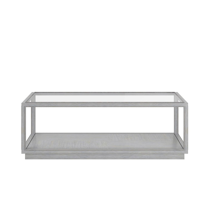 Glaze Rectangular Cocktail Table Vintage Blue