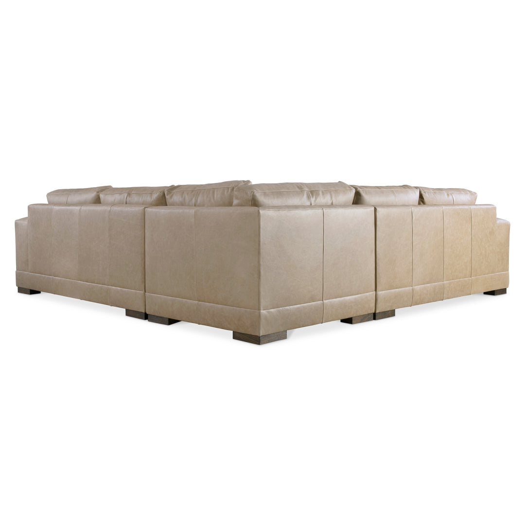Lars Leather 3-Piece Sectional