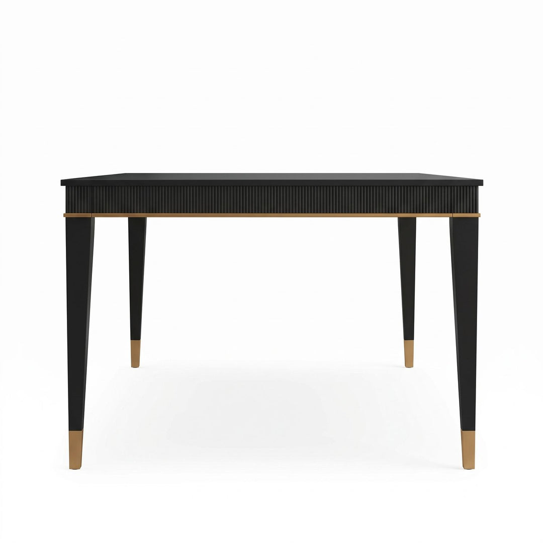 Boulevard Rectangular Dining Table — Raven Black