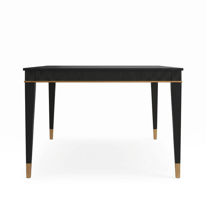 Boulevard Rectangular Dining Table — Raven Black