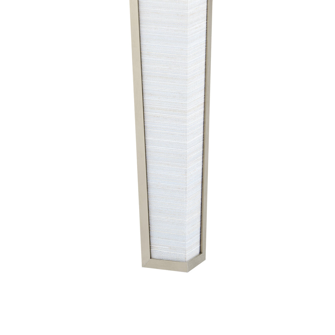 Madeline 1-Drawer Side Table, Platinum Shimmer
