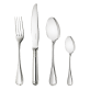48-Piece Silver-Plated Flatware Set Malmaison Christofle