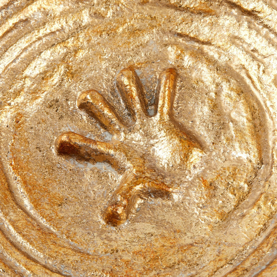 Maros Bowl, Gold Leaf