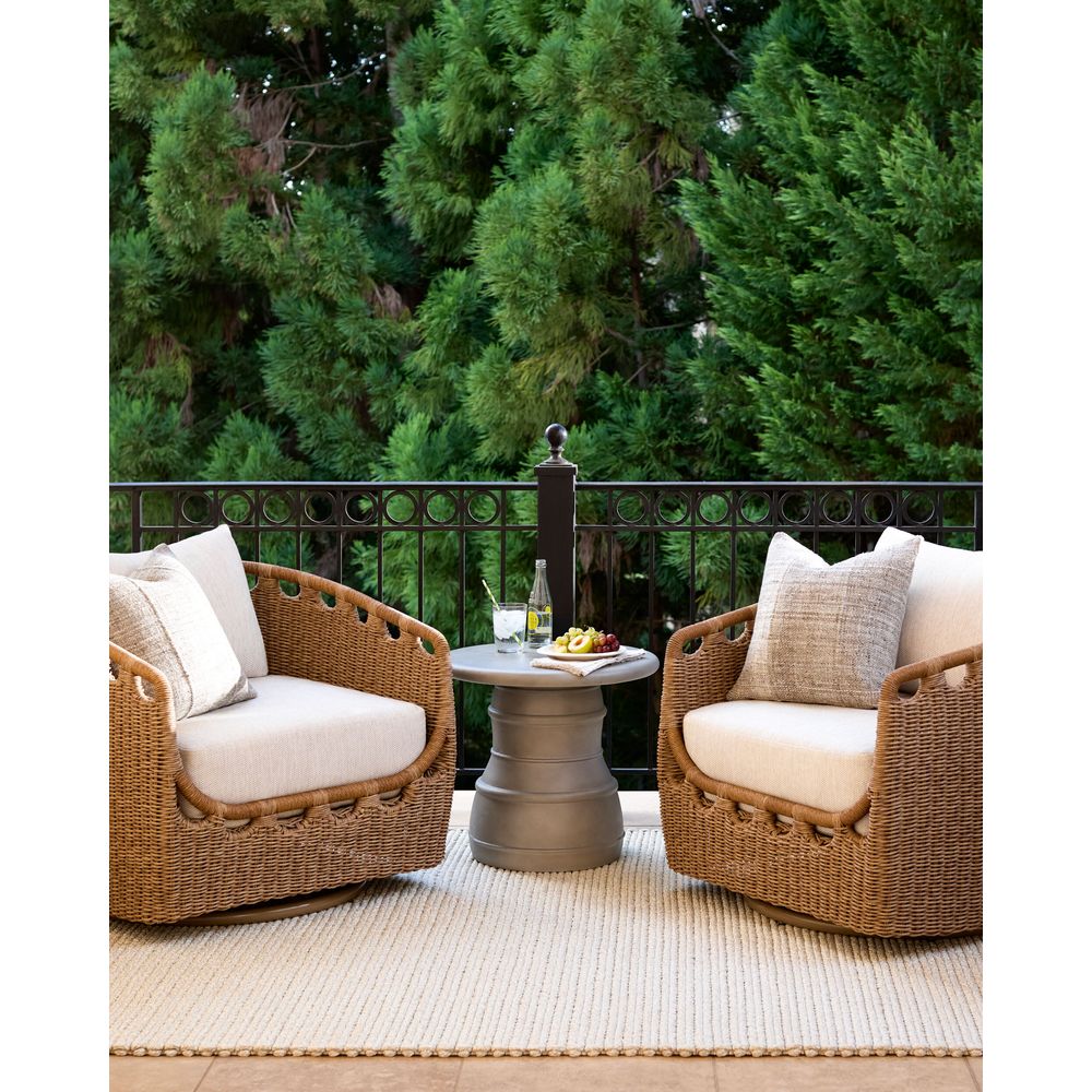 Outdoor Lounge Chairs Marvella Swivel Chair