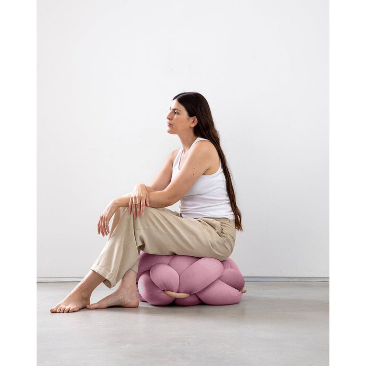 Stools & Ottomans Mauve Knot Ottoman