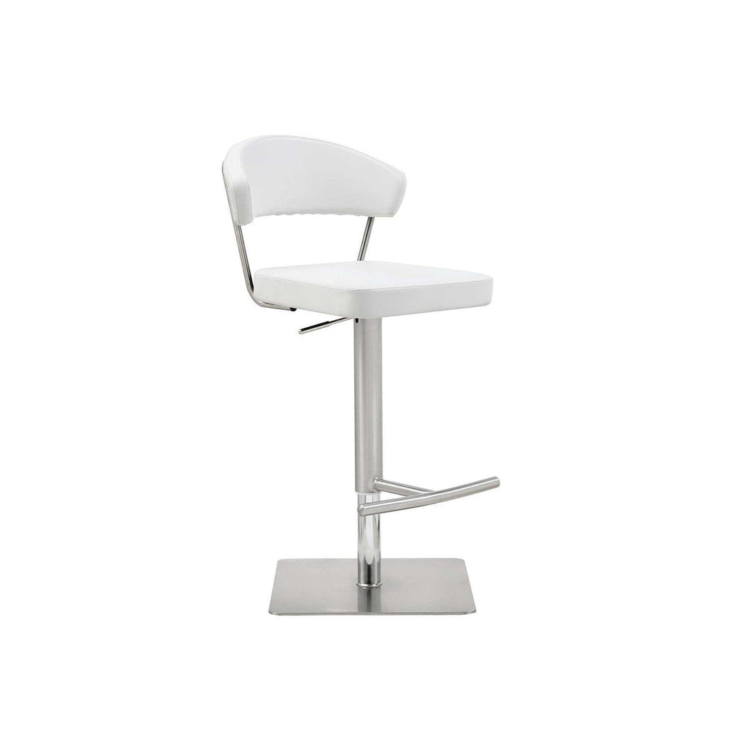 Maureen Barstool-Whiteline Modern Living-WHITELINE-BS1623P-WHT-Bar StoolsWhite-7-France and Son