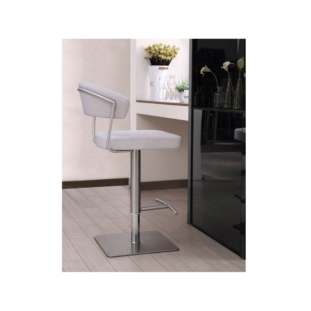 Maureen Barstool-Whiteline Modern Living-WHITELINE-BS1623P-DGRY-1-Bar StoolsDark Grey-8-France and Son