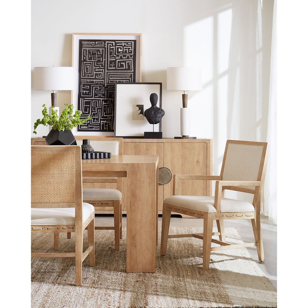 Dining Chairs Retreat Cane Back Arm Chair - Beige