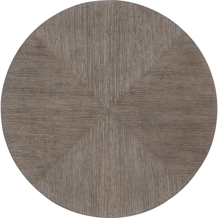 Side Tables Modern Mood Round End Table - Dark Wood