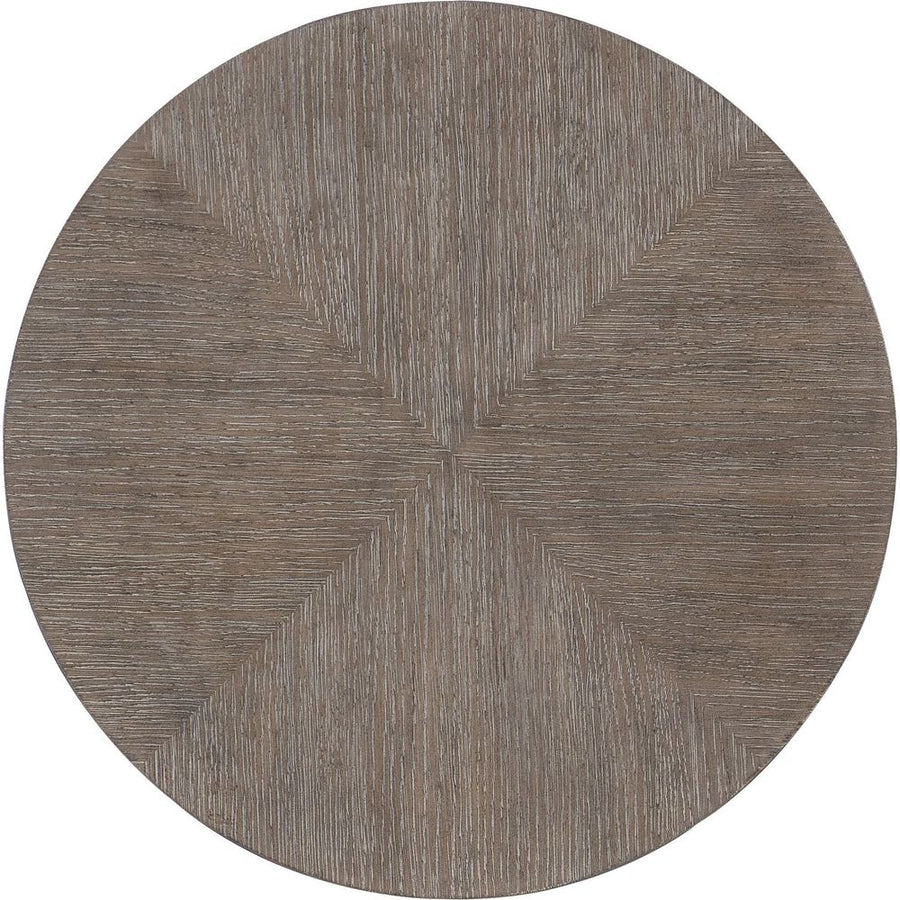 Side Tables Modern Mood Round End Table - Dark Wood