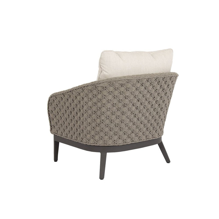 Outdoor Lounge Chairs Marbella Club Chair in Echo Ash w/ Self Welt