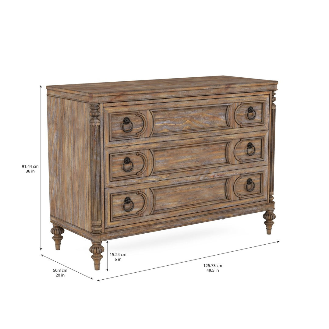 Architrave Bachelors Chest - Brown