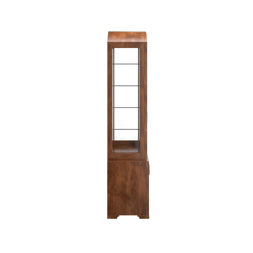 Boulevard Display Curio — Auburn, Burnished Gold