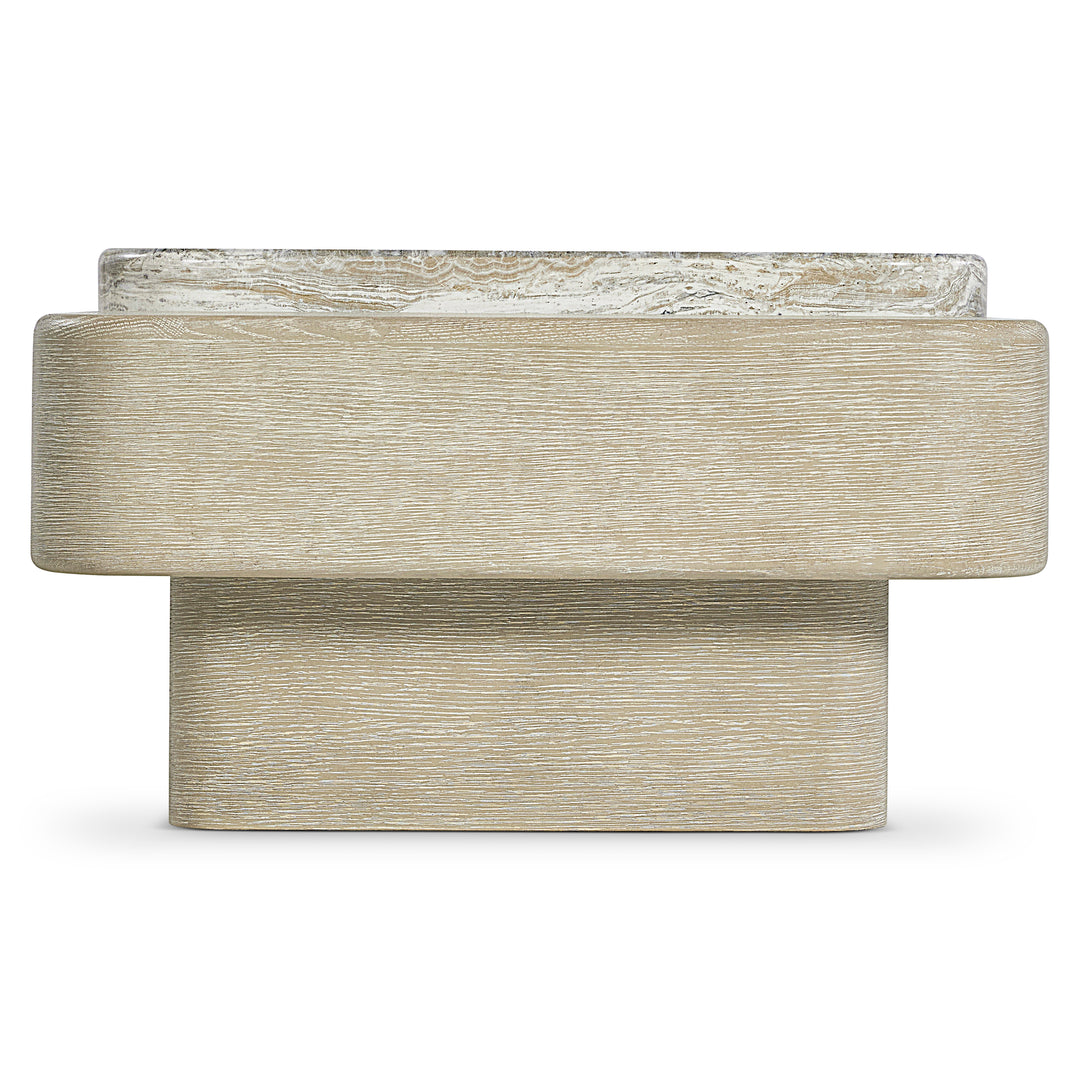Arcadia Faux Stone Cocktail Table