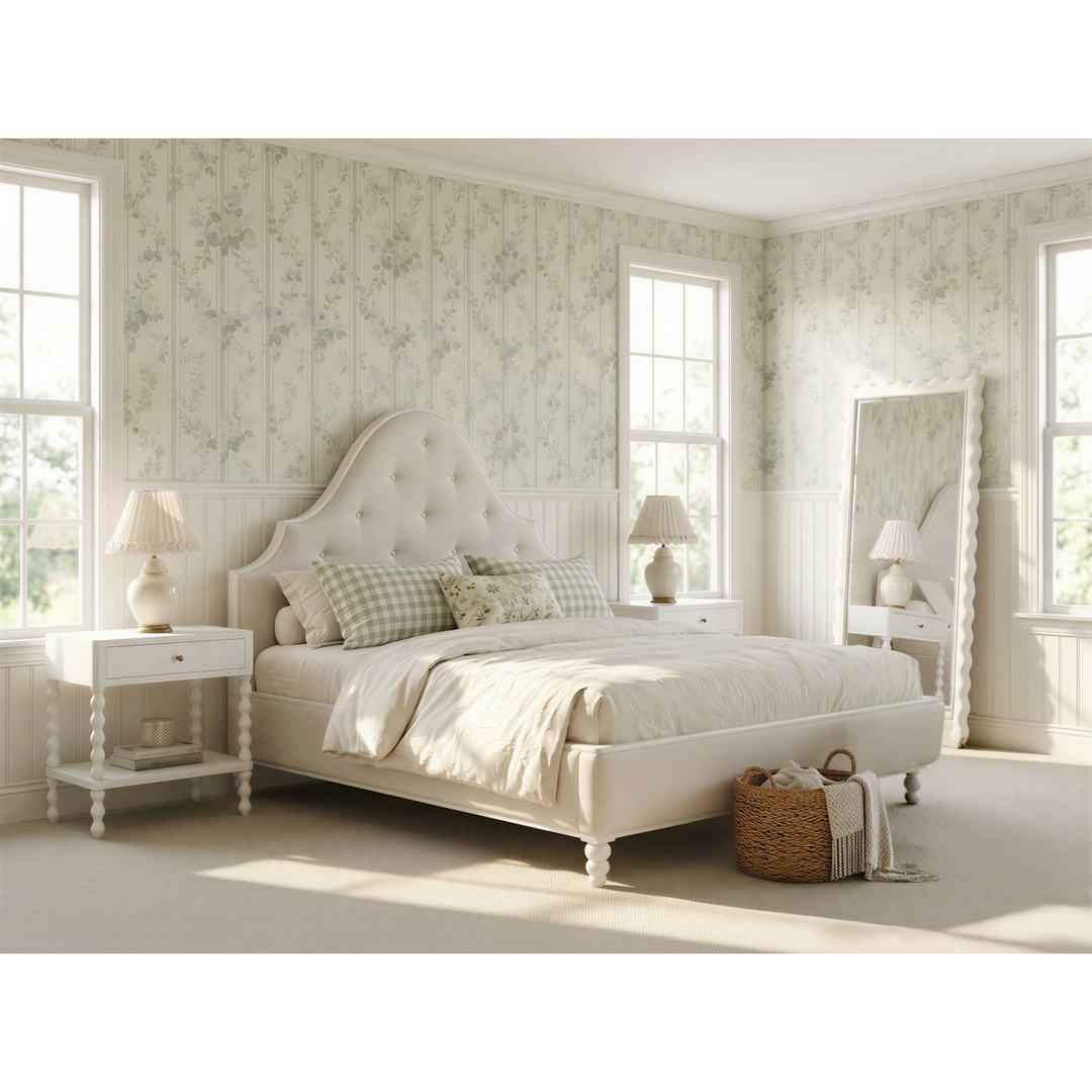 Haven Open Nightstand — Warm White