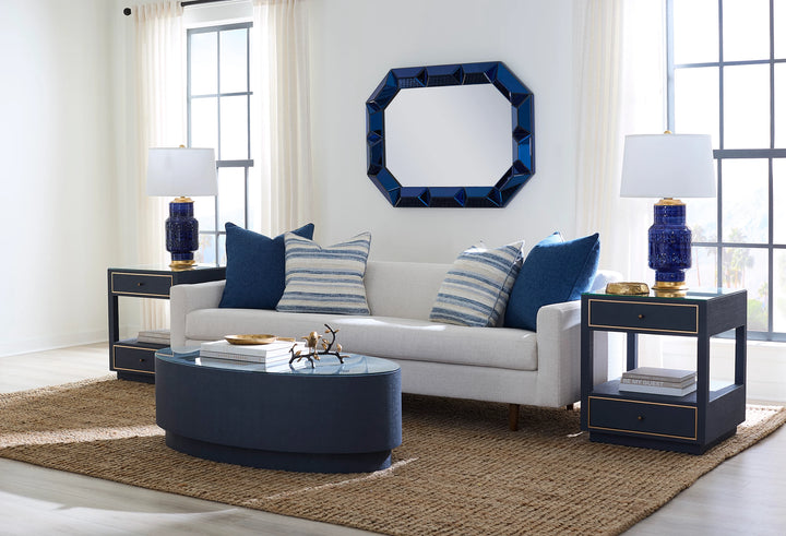 Mila Oval Coffee Table