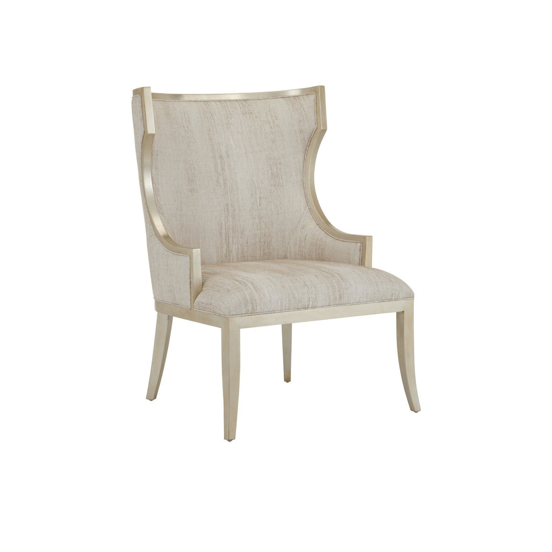 Garson Silver Armchair, Fresh Files Linen