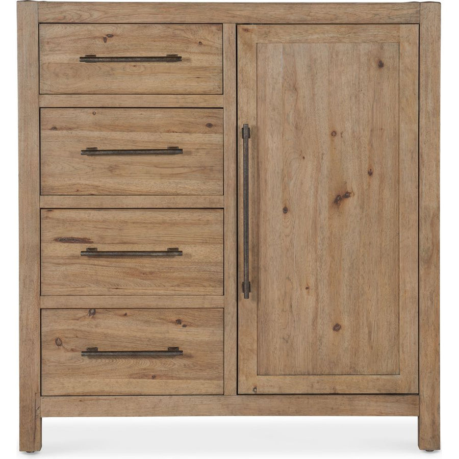 Sideboards & Credenzas Vineyard Row Four-Drawer Door Chest - Light Wood