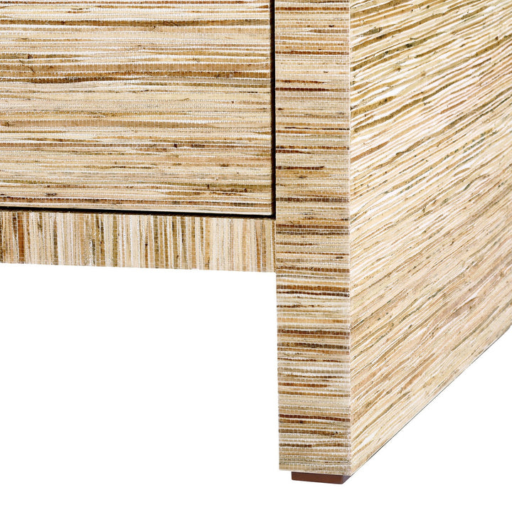 Morgan 3-Drawer Side Table, Papyrus
