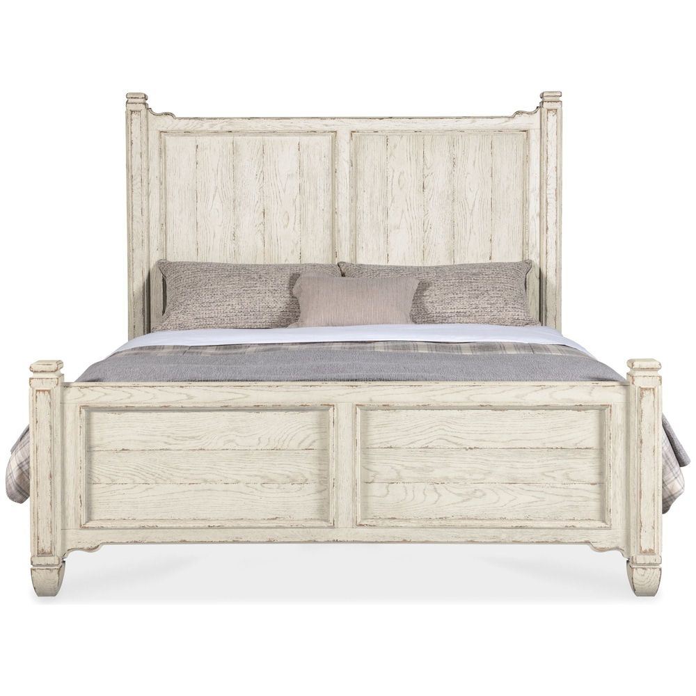 Beds Heritage Queen Panel Bed - Whites/Creams/Beiges