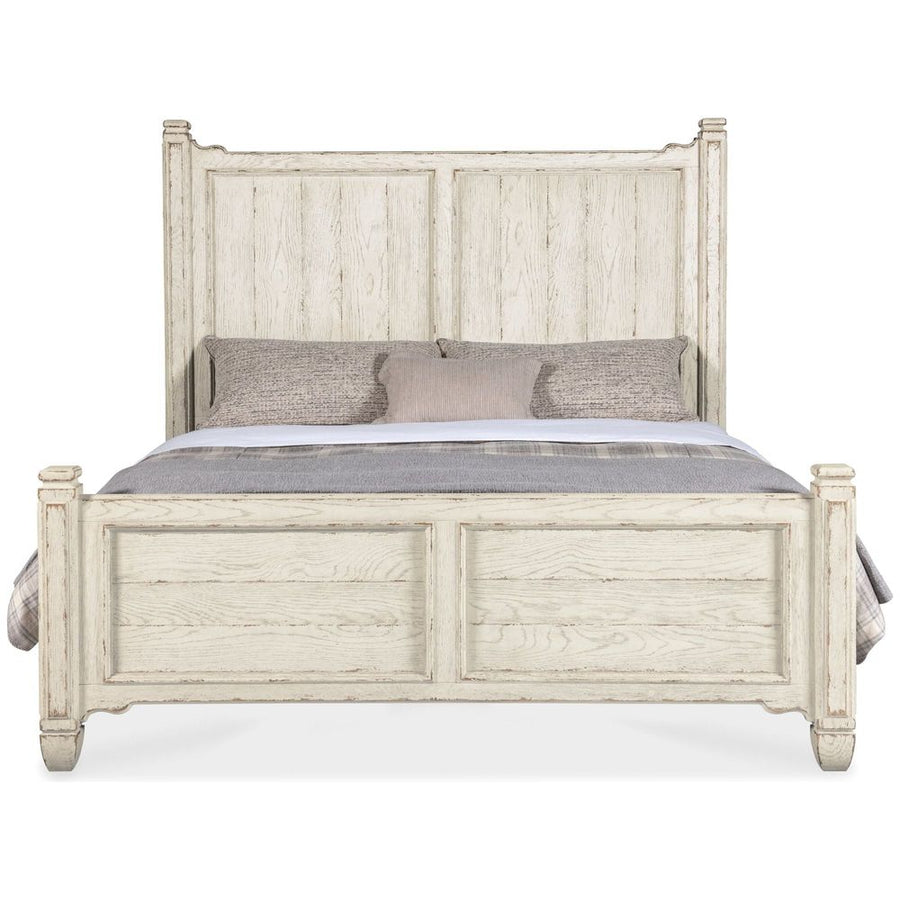 Beds Heritage Queen Panel Bed - Whites/Creams/Beiges