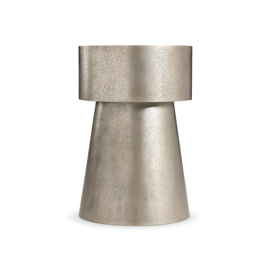 Linea Metal Round Side Table