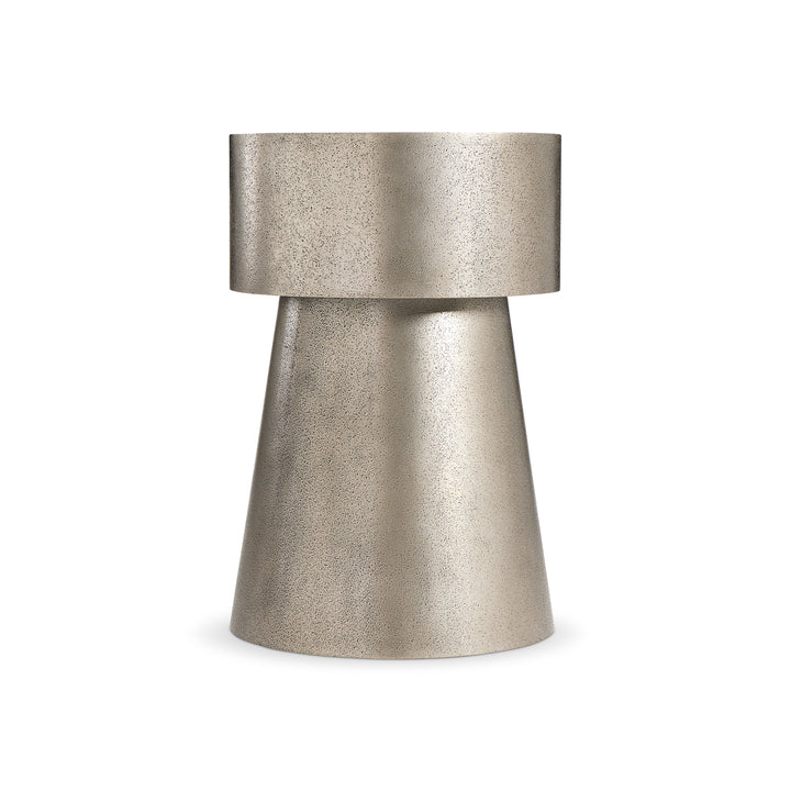 Linea Metal Round Side Table