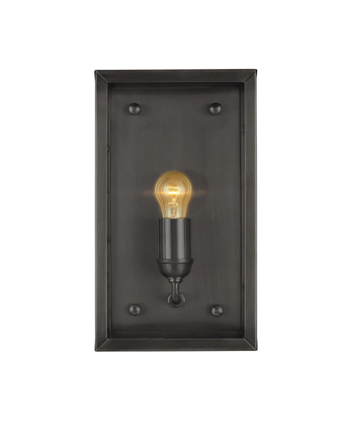 Outdoor Wall Sconces Royster Black Outdoor Wall Sconce