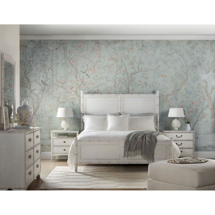 Beds Theodore California King Panel Bed - Whites/Creams/Beiges