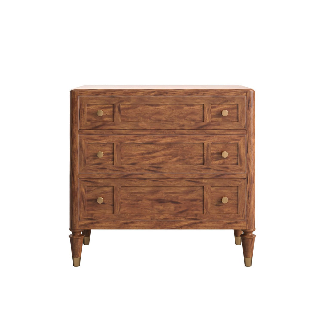 Boulevard Drawer Nightstand — Auburn