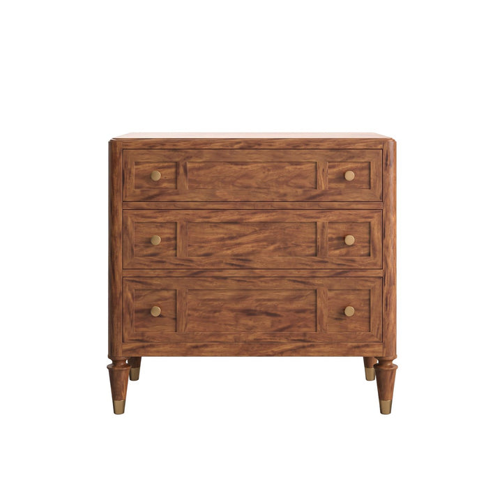Boulevard Drawer Nightstand — Auburn