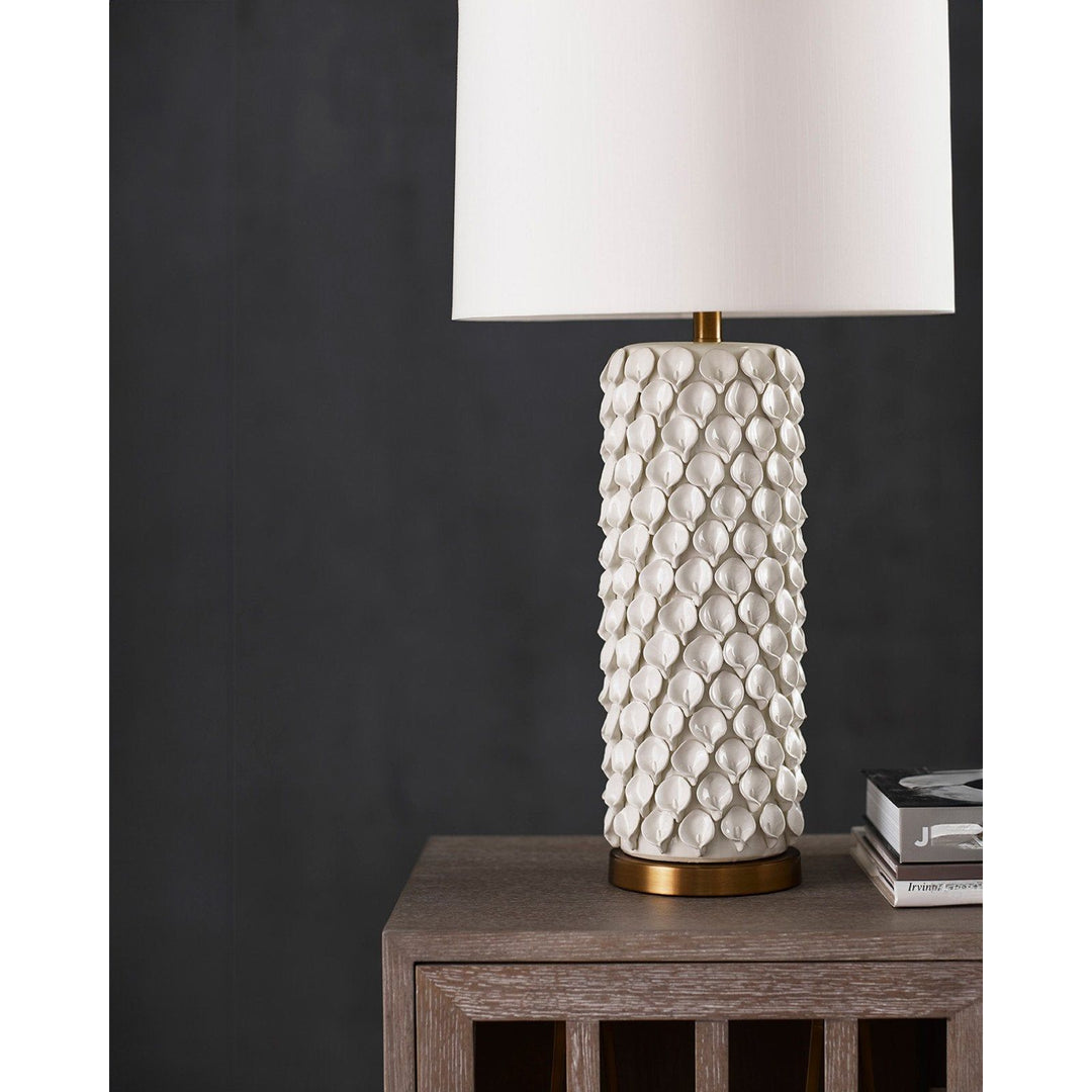 Calla Lily White Table Lamp