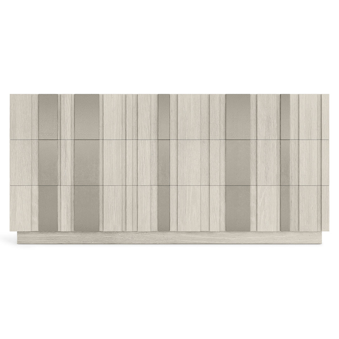Tempo Dresser with Metal Overlay