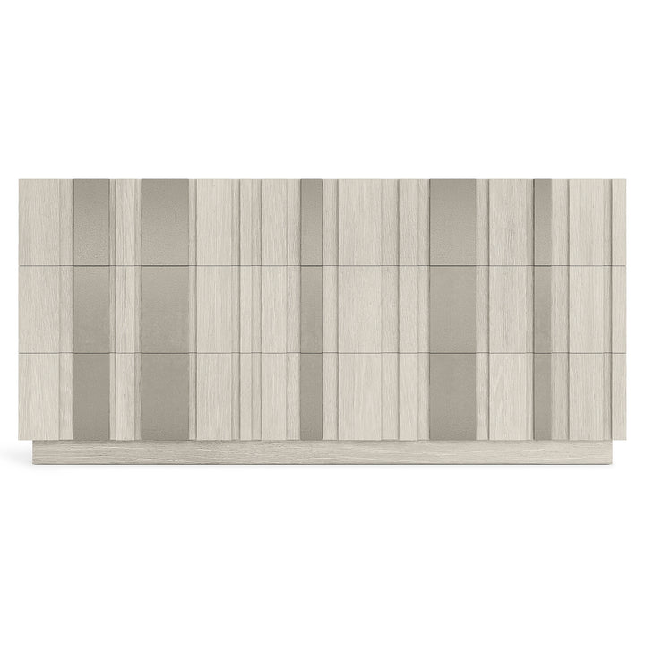 Tempo Dresser with Metal Overlay
