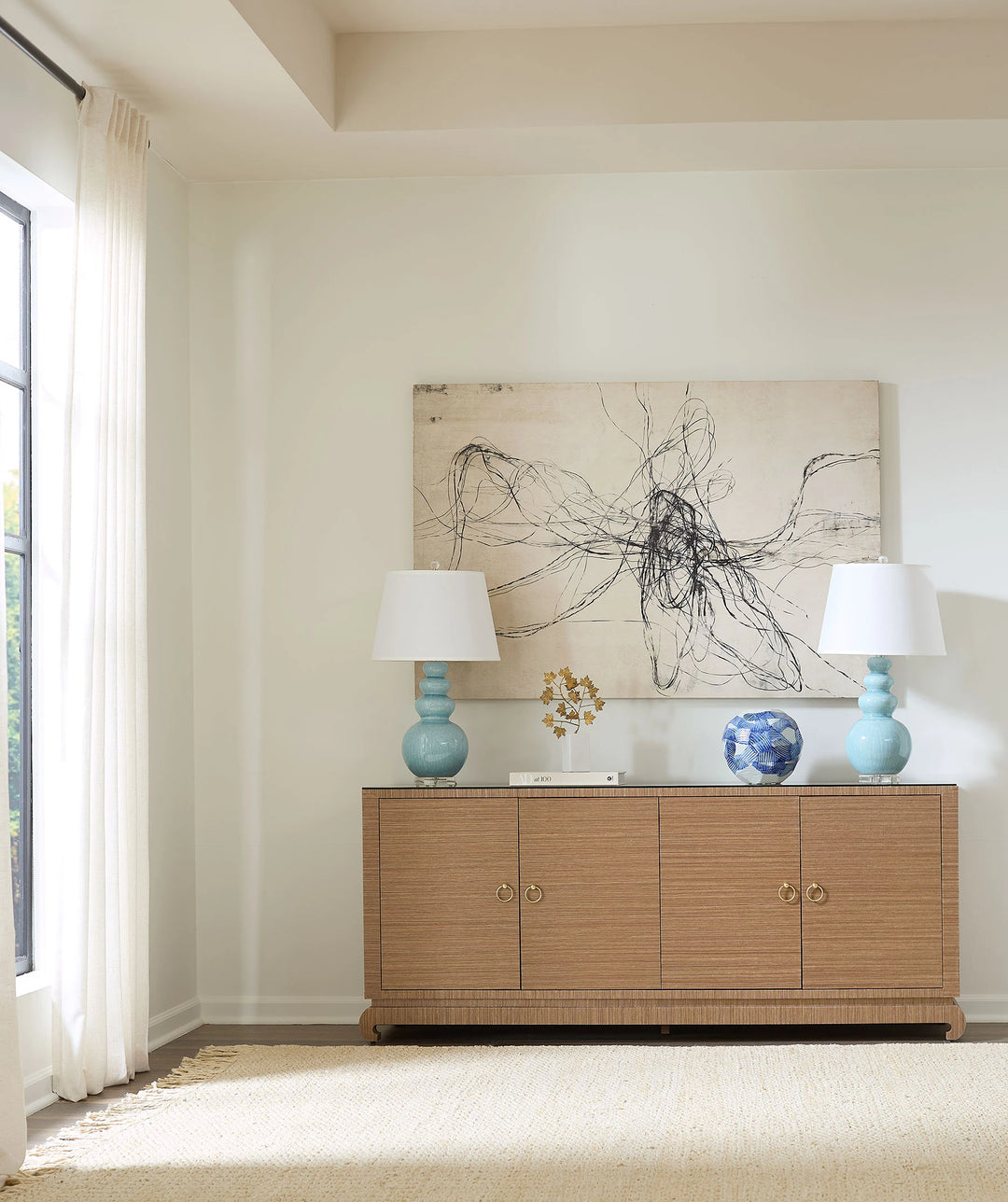 Meredith 4-Door Cabinet